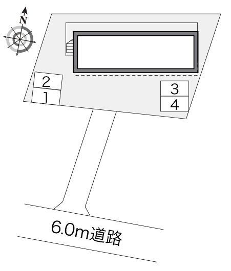 カサデリベルタ(21352)の駐車配置図