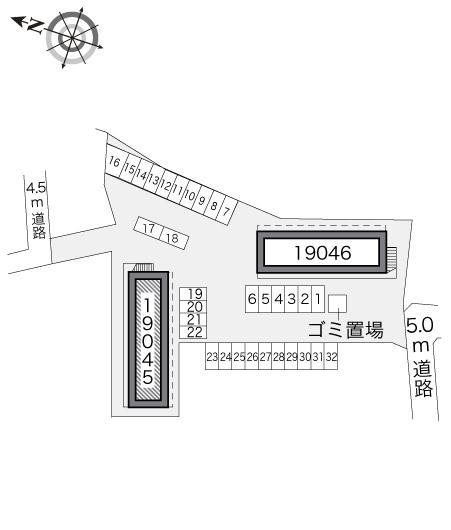 Ｓｗｉｎｇ　Ａ(19045)の駐車配置図