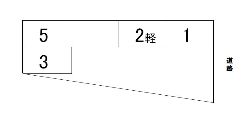 パーキング彦三の駐車配置図