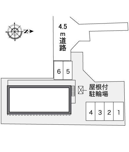 百合(35346)の駐車配置図