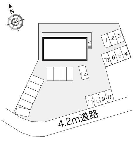 フカサカ(11229)の駐車配置図