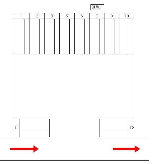 J-020の駐車配置図