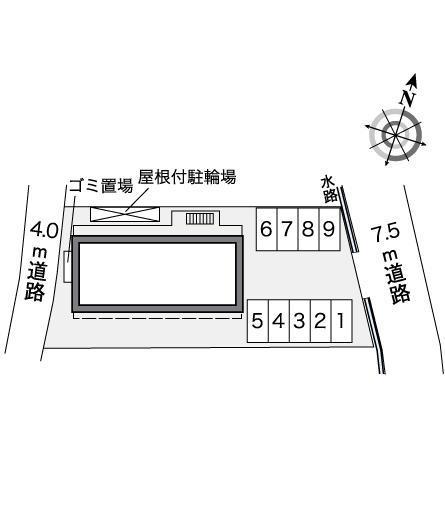 グリーンアンバー(38922)の駐車配置図
