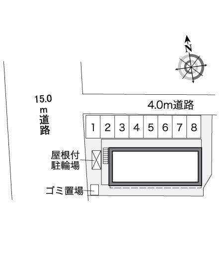 ほたる川(36106)の駐車配置図