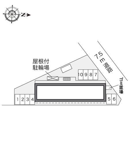 ＢＲＩＧＨＴ(29443)の駐車配置図