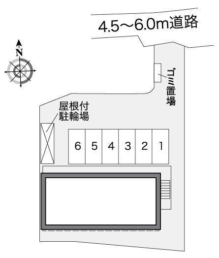 宮津(25659)の駐車配置図