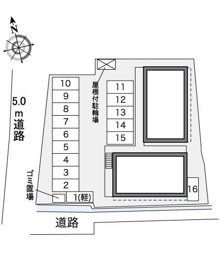 空(30207)の駐車配置図