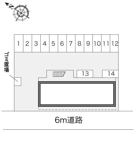 けやき台(15754)の駐車配置図