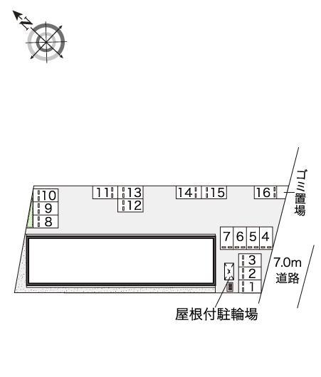 ＳＯＲＡ(44954)の駐車配置図