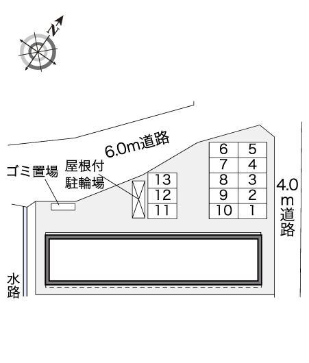 ＴＯＲＲＡＮＣＥ(41027)の駐車配置図