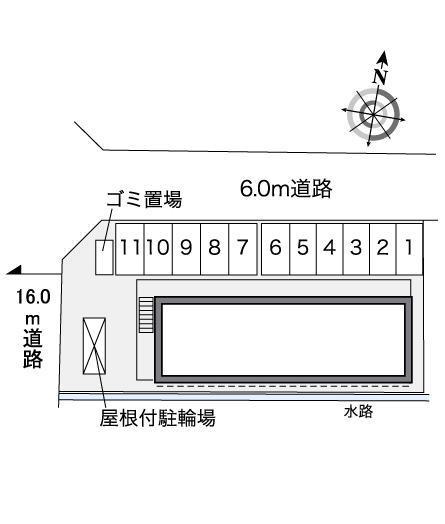 コレクトドゥーⅡ(35290)の駐車配置図