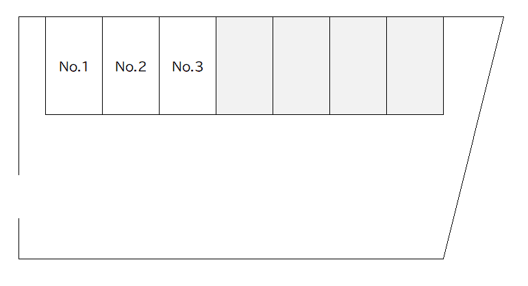 HINOﾊﾟｰｷﾝｸﾞの駐車配置図