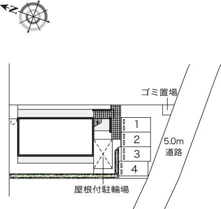ブルーパイン松本(43876)の駐車配置図