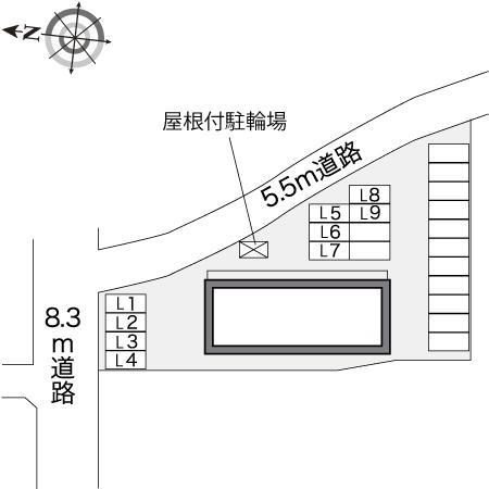 長沢(22734)の駐車配置図