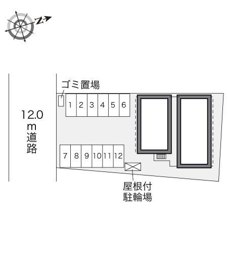 比叡(28626)の駐車配置図