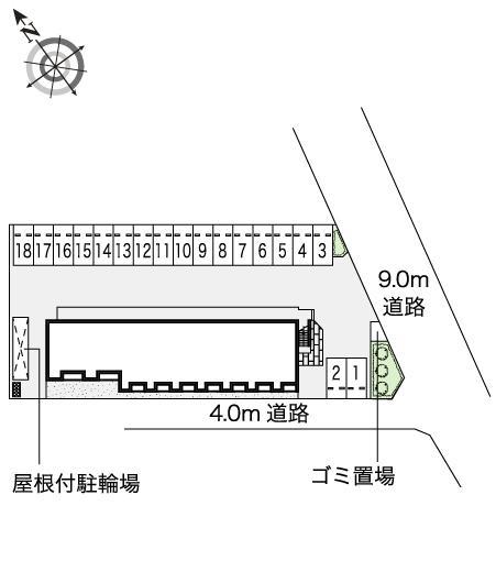 ウィル(52820)の駐車配置図