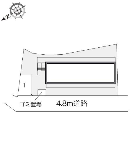 別府Ⅱ(21229)の駐車配置図
