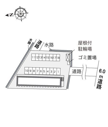 ライブ　若林(28712)の駐車配置図
