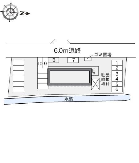 プロシード(23869)の駐車配置図