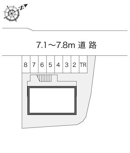 オリオン(12153)の駐車配置図