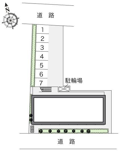 八尾南(16449)の駐車配置図