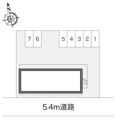 高木(15914)の駐車配置図