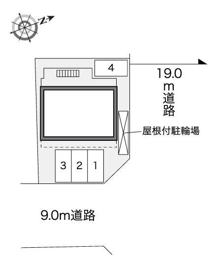 クレストール３５(41496)の駐車配置図