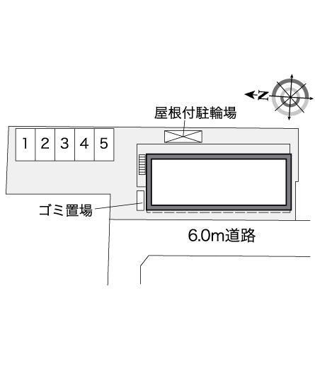 ＹＡＮＡＳＥ(36696)の駐車配置図