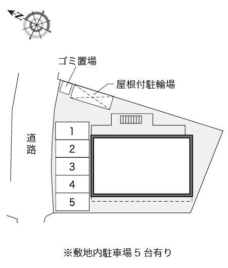 サンシャイン寺家(30448)の駐車配置図