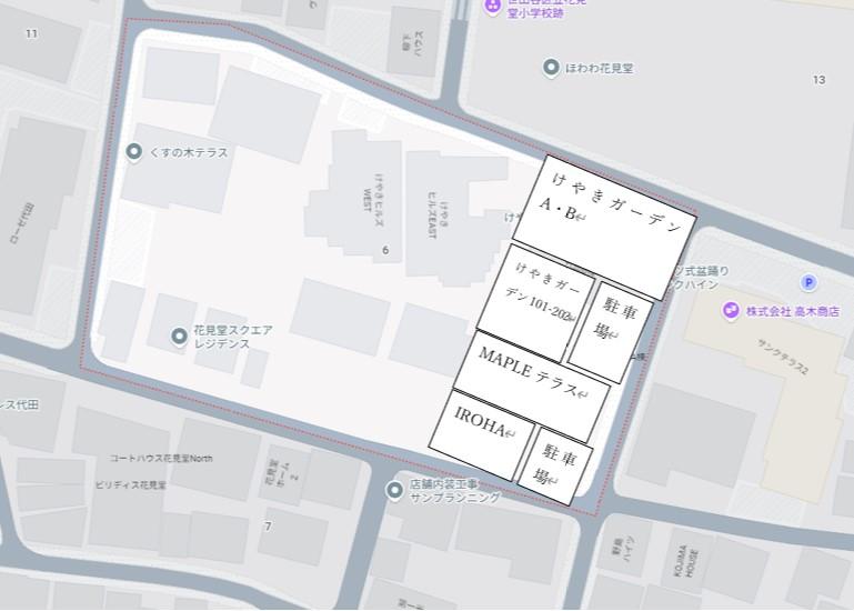 けやきガーデン駐車場の外観・駐車場イメージ1枚目