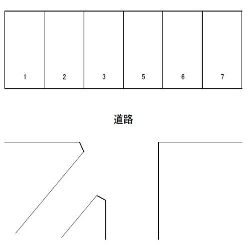 サンパーキングⅠの駐車配置図