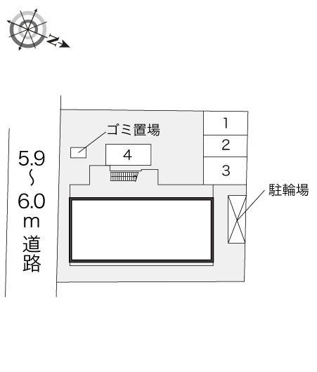 紅雪南(20713)の駐車配置図