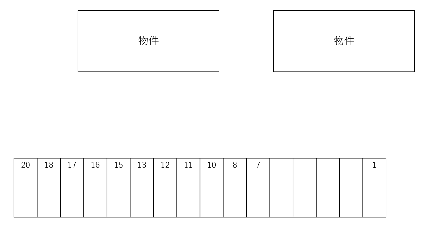 ヴァンベール藤崎　Ａの駐車配置図