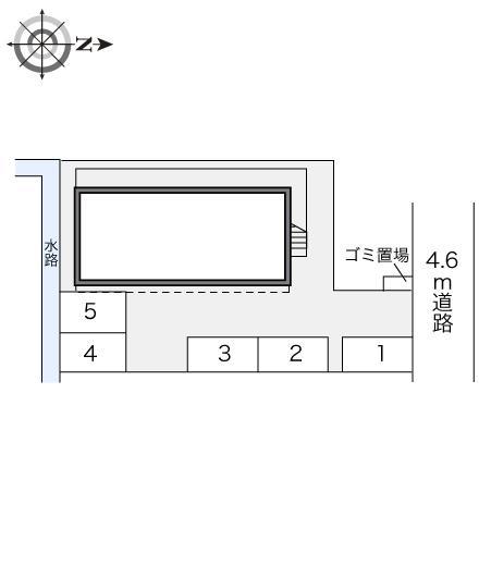 サンデン２(15675)の駐車配置図