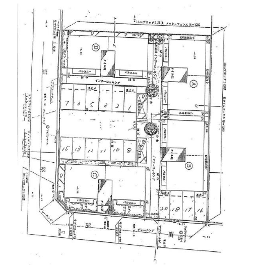 ＳＴＹＲＡＸの駐車配置図