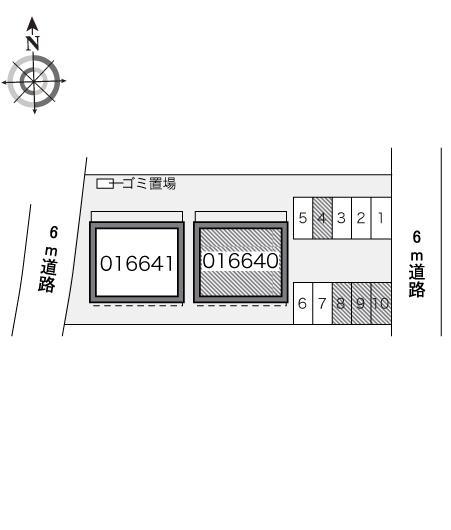 フレンズ(16640)の駐車配置図