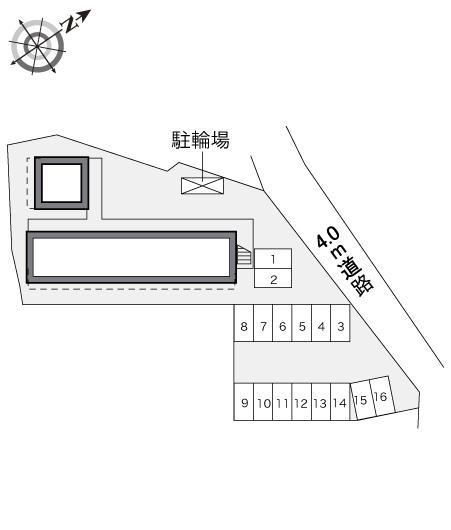 ぱいん(24275)の駐車配置図