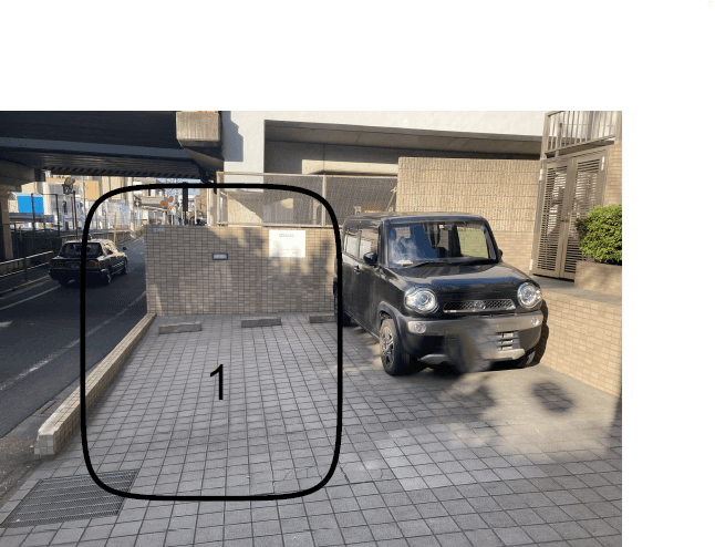 菱和パレス桜台月極駐車場の外観・駐車場イメージ1枚目