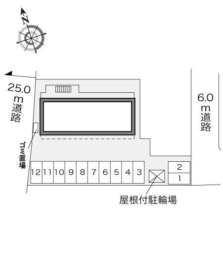 陽(28868)の駐車配置図