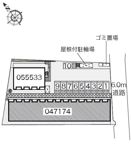 デルニエドミール(47174)の駐車配置図