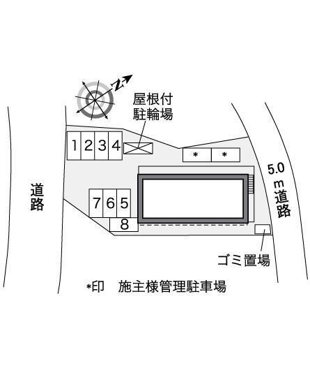 ＹＡＭ(35646)の駐車配置図