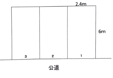 昭和37駐車場の駐車配置図