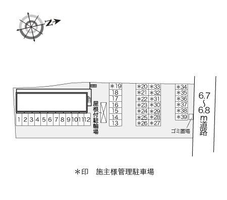 さざんか(16679)の駐車配置図