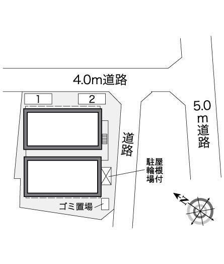 道意１号(26807)の駐車配置図