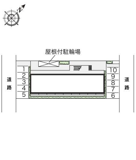 ボヌール(16125)の駐車配置図