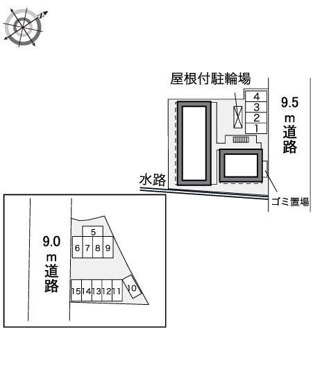 ＷＩＮＤ　ＭＩＬＬ(40782)の駐車配置図