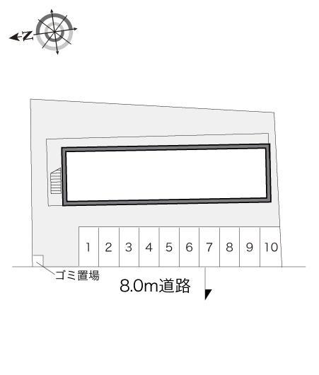エクシール(16392)の駐車配置図