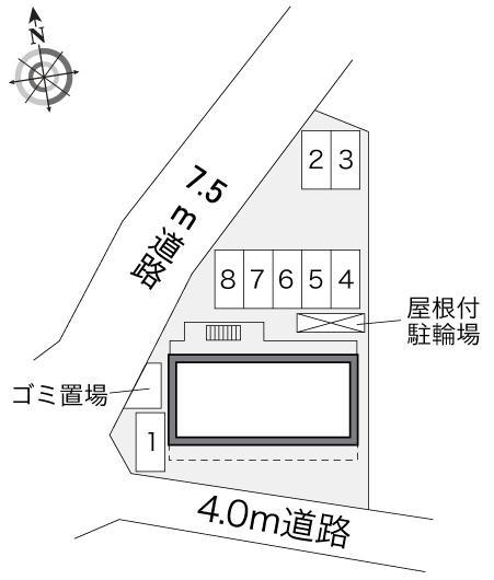 ＥＮＺＯ(31380)の駐車配置図