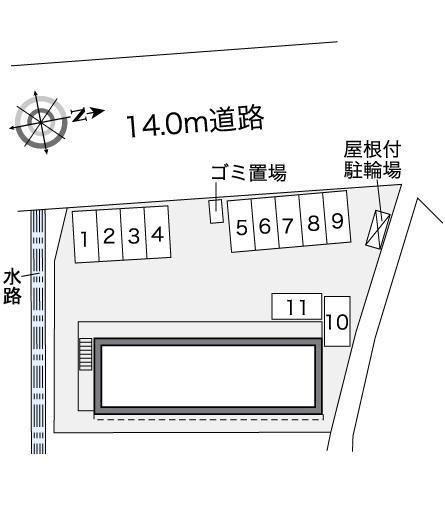 ＰＡＳＳＯ(35280)の駐車配置図
