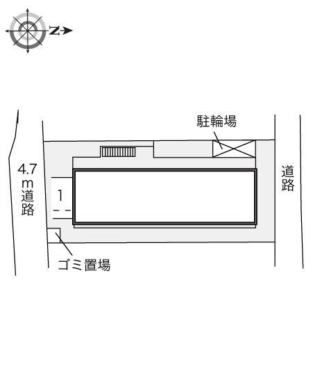 ＷＡＭ(23049)の駐車配置図
